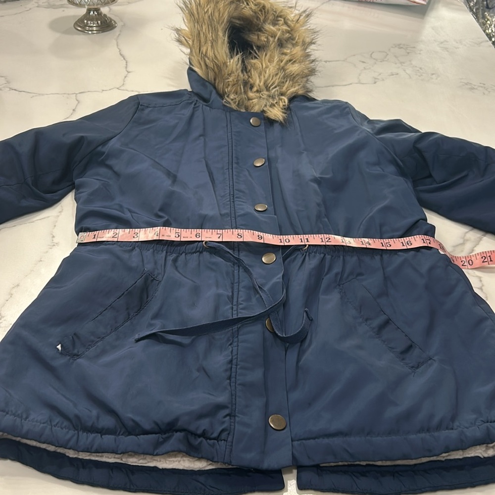 Copper Key Blue Hooded Jacket. Size M - Picture 15 of 17
